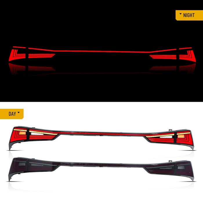 VLAND LED Tail Lights For Lexus IS250 300h 350 F 2013-2020 Smoked W/Animation