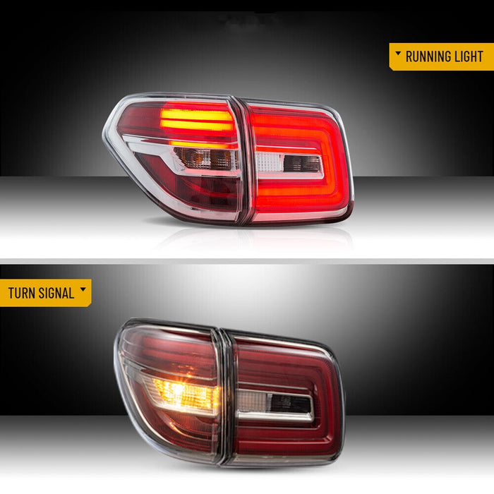 VLAND LED Taillights Fit For Nissan Patrol (Y62) 2012-2019 Rear lamps Fits Nissan Armada 2017-2020