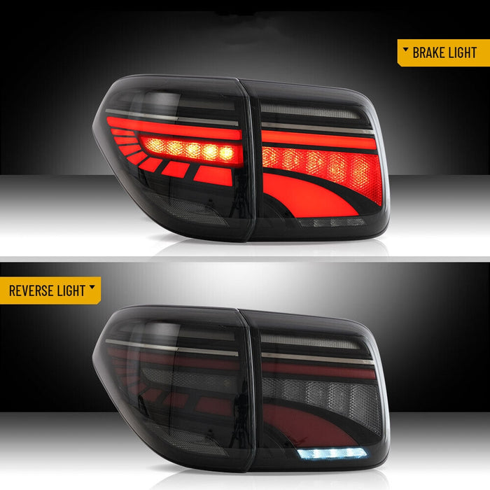VLAND LED Tail Lights Fit For Nissan Patrol (Y62) 2012-2019 Nissan Armada 2017-2020