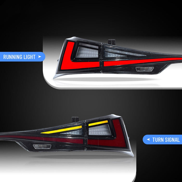 VLAND Full LED Taillights For 2014-2019 Lexus IS200t IS250 IS300 IS350 IS500 3rd Gen XE30