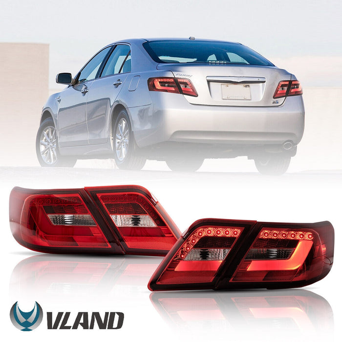 VLAND Full LED Tail Lights for Toyota Camry XV40 Gen Sedan 2006-2011