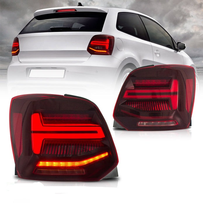 VLAND Full LED Tail Lights For Volkswagen VW Vento Polo 2011-2017