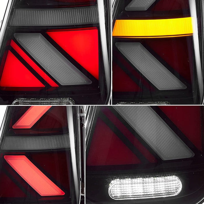 VLAND Full LED Tail lights For BMW Mini R50 R52 R53 2001-2006 With Dynamic Animation DRL