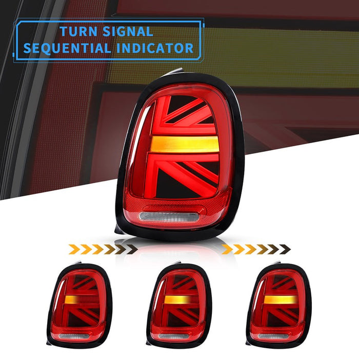 VLAND Full LED Tail Lights Lamps For BMW Mini F-Series 2014-2019 (F55/F56/F57)