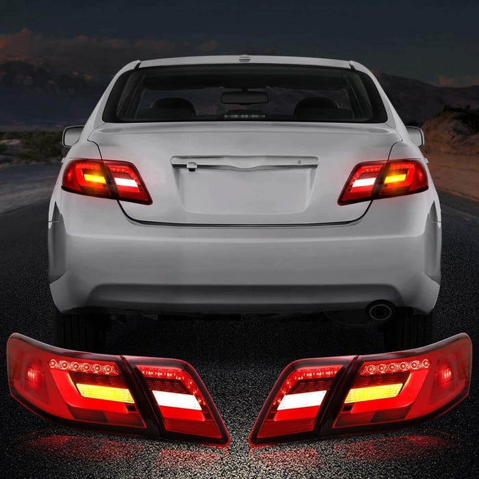 VLAND Full LED Tail Lights for Toyota Camry XV40 Gen Sedan 2006-2011