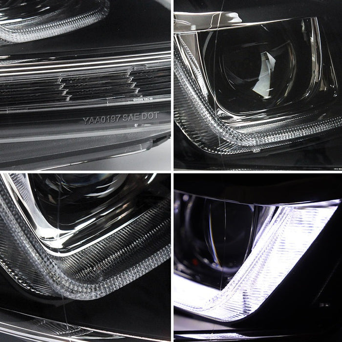 VLAND LED Projector Headlights Fit For Volkswagen Golf6 / MK6 2010-2014