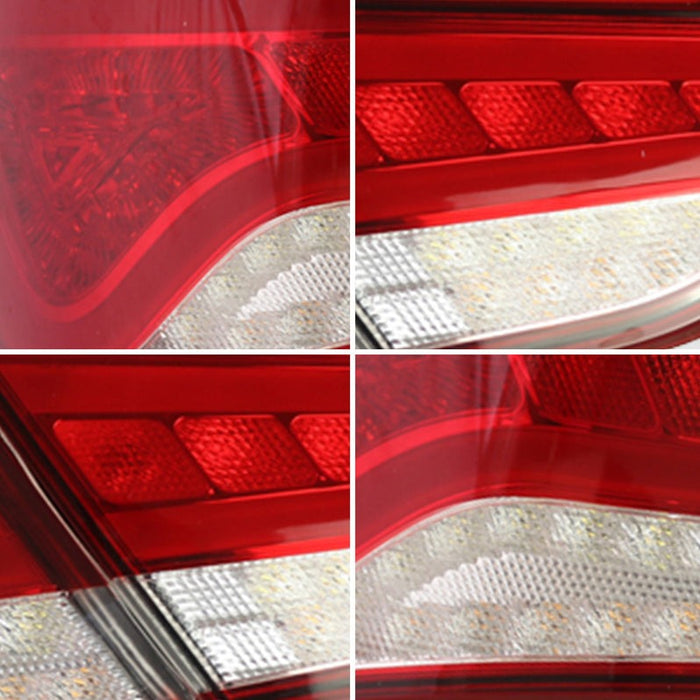 VLAND Full LED Tail Lights For Hyundai Sonata 6th Gen Sedan 2011-2014