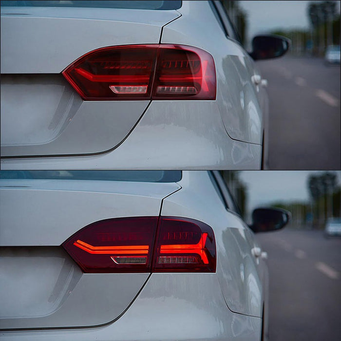 VLAND LED Taillights for Volkswagen Jetta MK6 2011-2018 Sedan 6th Gen / Sagitar 2012-2018