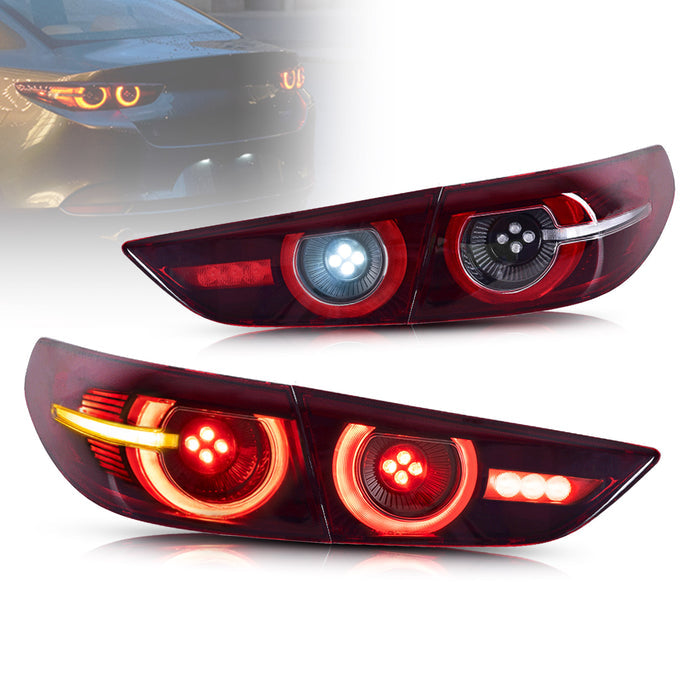 VLAND LED Tail Lights For Mazda 3 Sedan 2019-2025 4th Gen – VLAND
