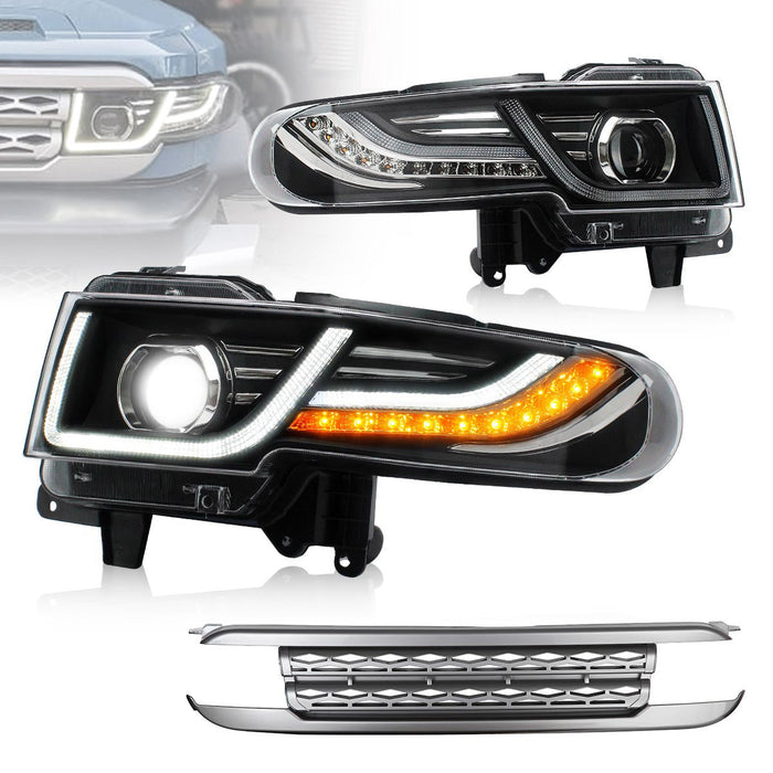 VLAND LED Headlights For Toyota Fj Cruiser With Grille 2007-2015 (Bulbs Not Included)