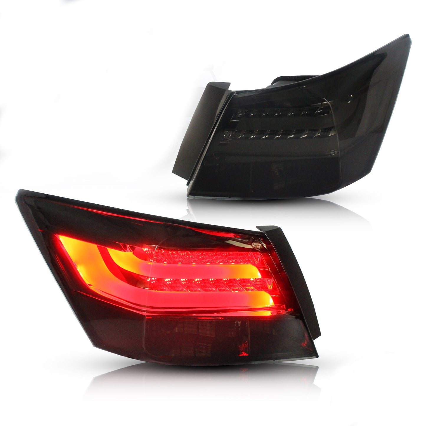 VLAND LED Tail Lights For Honda Accord Inspire 8th Gen Sedan 2008-2013 (2PCS)