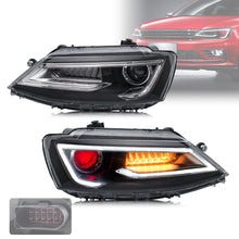 VLAND Dual Beam Headlights Fit for Volkswagen Jetta/Sagitar 2011-2018(NOT FOR GLI)