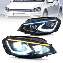 VLAND Full LED Headlights For Volkswagen 2015-2017 Golf MK7 Halogen Headlights Models (Europe is 2013-2016)