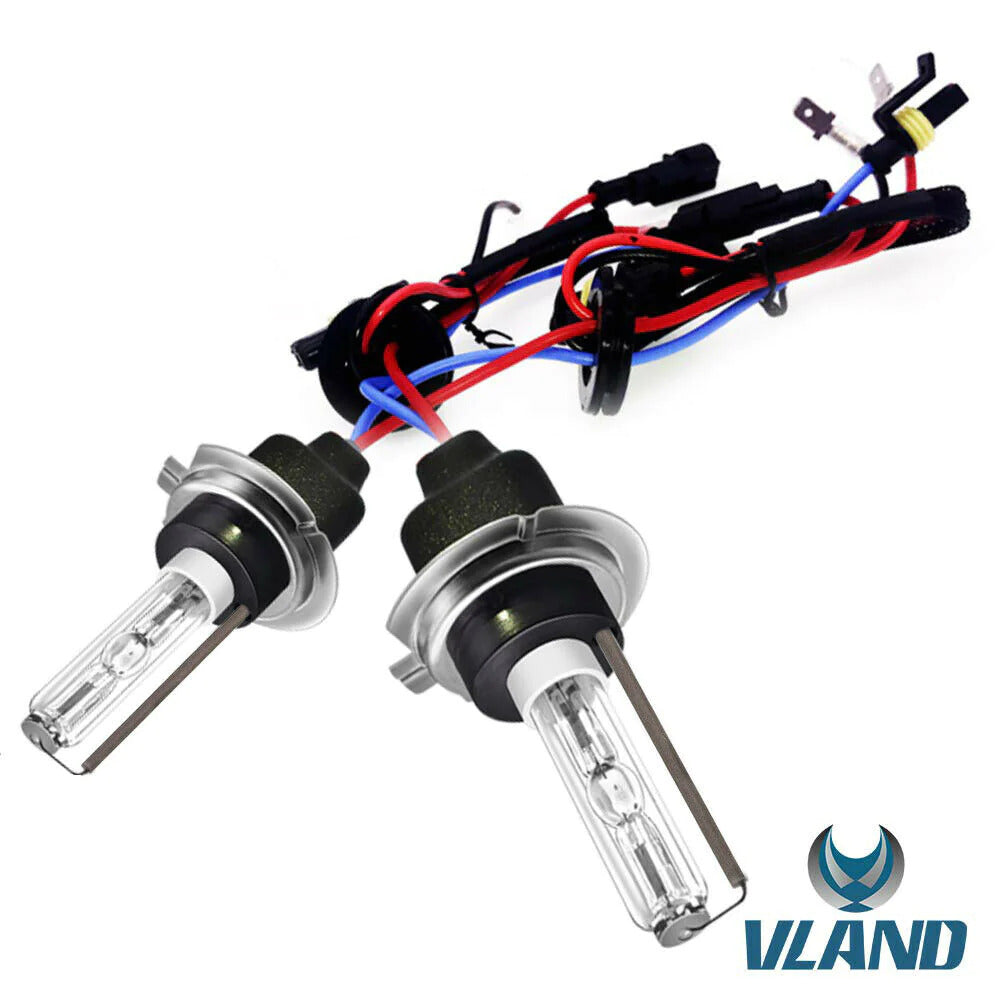 VLAND D2H/H7 Xenon Bulbs Conversion HID KIT with Ballast 12V 35W 55W 6000K