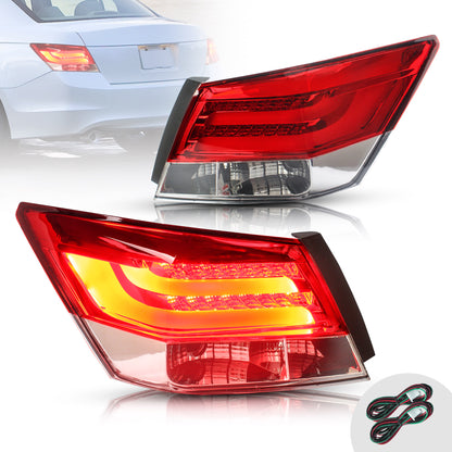 VLAND LED Tail Lights For Honda Accord Inspire 8th Gen Sedan 2008-2013 (2PCS)