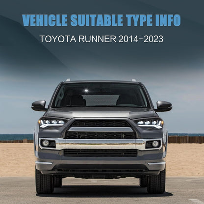 VLAND LED Headlights For 2014-2024 Toyota 4Runner Front Lights Assembly