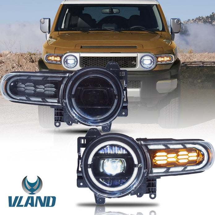 VLAND LED Headlights For 2006-2022 Toyota Fj Cruiser