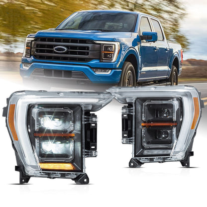 VLAND LED Projector Healights For Ford F150 2021-2023 Fourteenth Gen