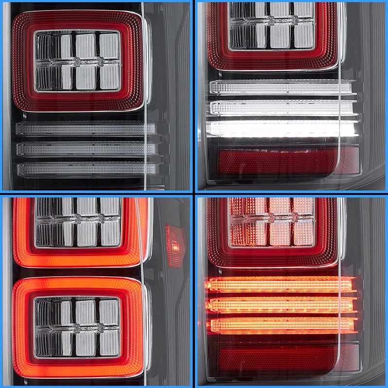 VLAND LED Tail Lights For Chevrolet Silverado 1500 2014-2018 2500HD/ 3500HD 2015-2018 GMC Sierra 3500HD Dually Models 2015-2019