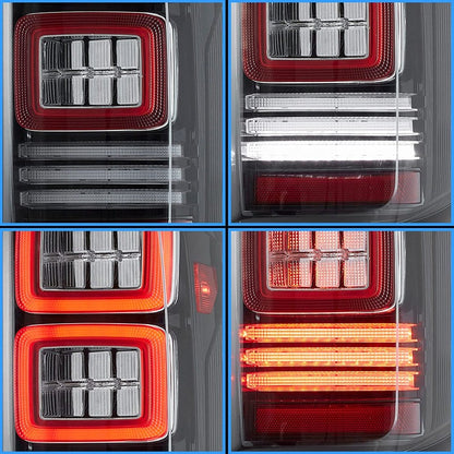 VLAND LED Tail Lights For Chevrolet Silverado 1500 2014-2018 2500HD/ 3500HD 2015-2018 GMC Sierra 3500HD Dually Models 2015-2019