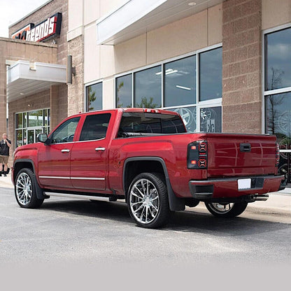 VLAND Full LED Tail Lights Fit For GMC Sierra 2014-2018 1500 2015-2018 2500HD 3500HD