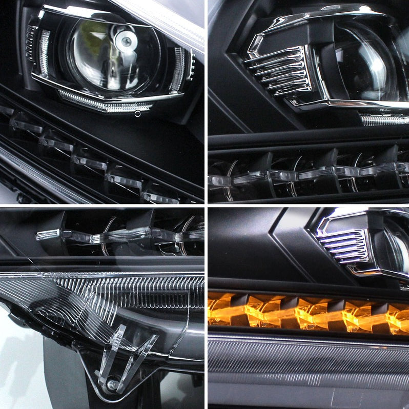 VLAND Dual Beam Headlights With Demon Eyes For Honda Accord 2008-2012