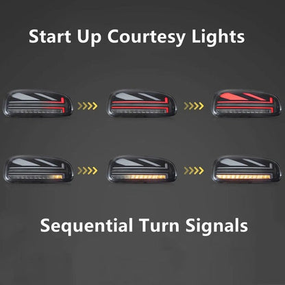 VLAND LED Tail Lights for Mini Cooper Clubman F54 2015-2023 2nd Gen