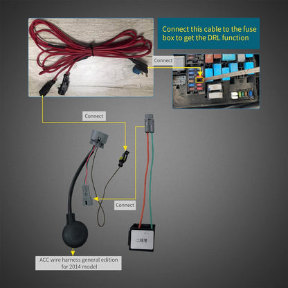 VLAND LED Headlights Fit For 2014-2021 Toyota Tundra with Sequential Turn Signals