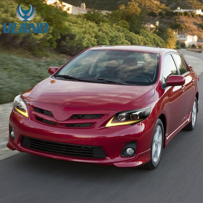 VLAND LED Headlights For 2011-2013 Toyota Corolla (E140/E150) 10th Gen facelift