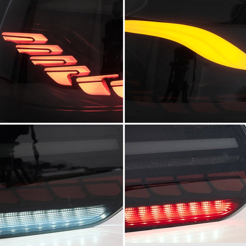 VLAND OLED Tail Lights Fit For Volkswagen Golf 6 MK6 2009-2014 (Europe is 2008-2012)