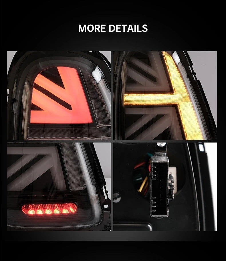 VLAND Full LED Tail Lights For BMW Mini R-Series Mini Cooper R56 R57 R58 R59 2007-2013