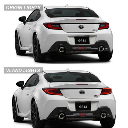VLAND LED Taillights For 2022-2024 Toyota GR86 / Subaru BRZ 2nd Gen ZN8/ZD8