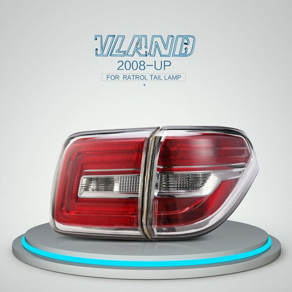 VLAND LED Taillights Fit For Nissan Patrol (Y62) 2012-2019 Rear lamps Fits Nissan Armada 2017-2020