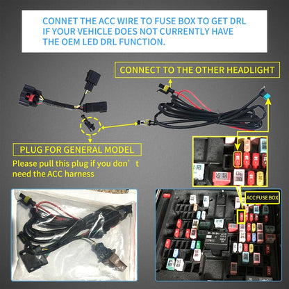 VLAND LED Projector Headlights and Full LED Tail Lights For Ford F150 2018-2020(Do not fit 2017-2020 Ford F-150 Raptor)