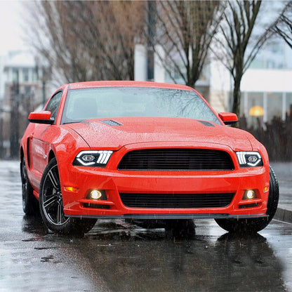 VLAND LED Headlights For Ford Mustang 2010-2014 With Sequential Turn Signals
