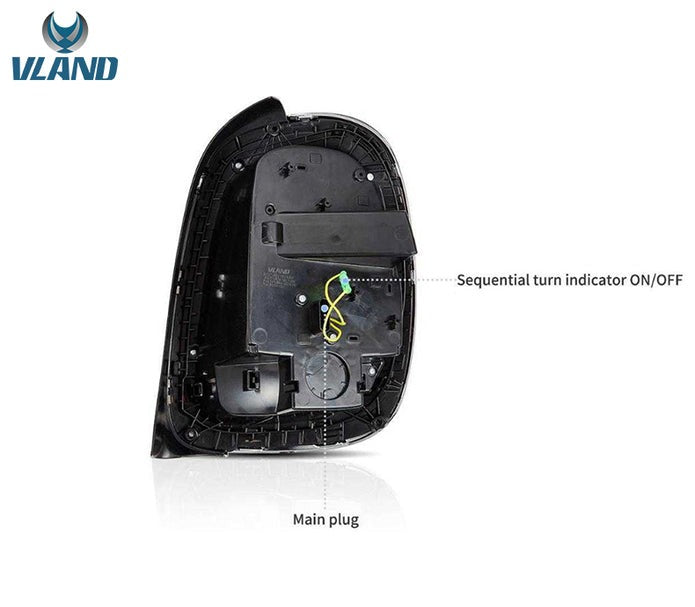 VLAND Full LED Tail Lights Lamps For BMW Mini Cooper F-Series 2014-2019 (F55/F56/F57)