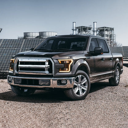 VLAND LED Headlights For 2015-2017 Ford F150 Halogen Models