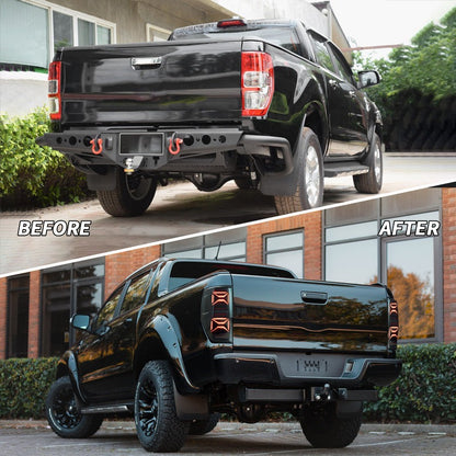 VLAND LED Tail Lights For Ford Ranger T6 2012-2018 (PX MKII, Base, XL, XLT, Limited) (Not For US Models)