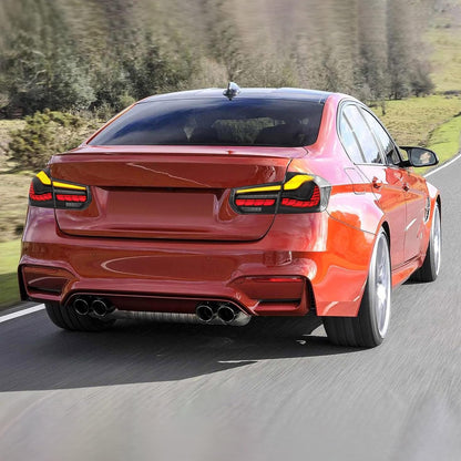 VLAND OLED Taillights Fit for BMW 3-Series BMW F30 F35 F80 320i 328i 328D 335i M3 6th Gen Sedan 2013-2018