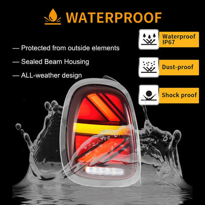 VLAND Full LED Tail Lights Lamps For BMW Mini Cooper F-Series 2014-2019 (F55/F56/F57)