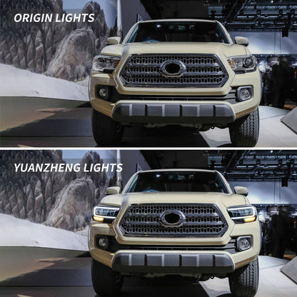 VLAND Full LED Headlights Fit For Toyota Tacoma 2015-2023 3rd Gen