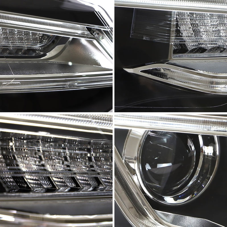 VLAND Dual Beam LED HeadlightsFit For Volkswagen 2011-2017 Polo MK5