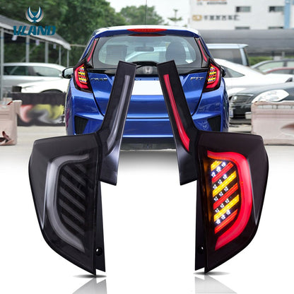 VLAND Full LED Tail Lights for Honda Fit / Jazz (GK5) 2014-2020