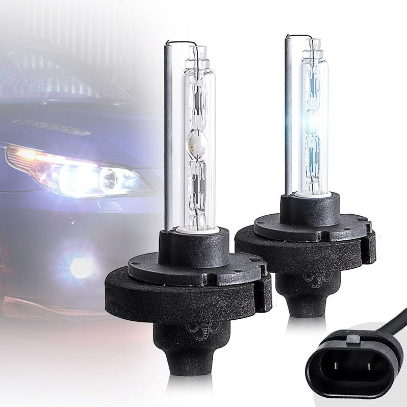VLAND LED Headlights With Grille Assembly+2PCs D2H Xenon Bulbs Fit for 2007-2015 Toyota FJ Cruiser 1st Gen