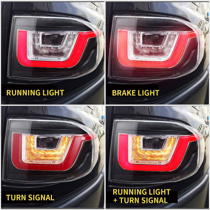 VLAND Projector Headlight With Black Bumper / Grill And Taillights Kit For 2007-2015 Toyota FJ Cruiser