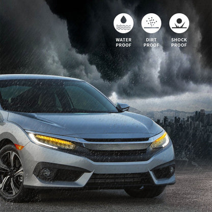 VLAND Full LED Headlights Compatible for Honda Civic 10TH Gen Honda Civic Sedan / Coupe / Hatchback / Type R 2016-2021