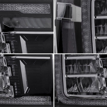 VLAND LED Headlights For 2007-2013 GMC Sierra 1500 2500HD 3500HD With Dynamic DRL