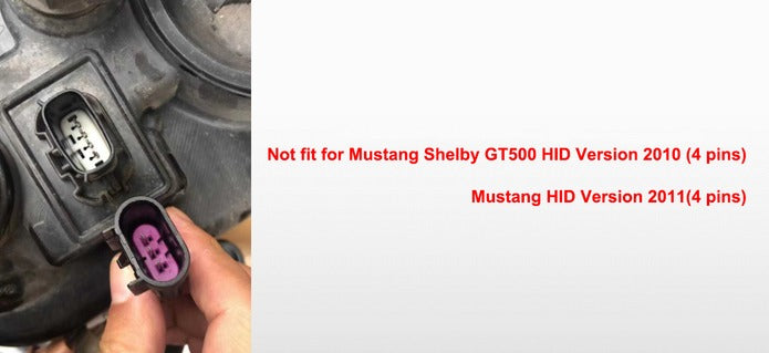 VLAND LED Headlights For Ford Mustang 2010-2014 With Sequential Turn Signals