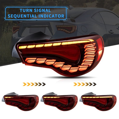 VLAND LED Tail Lights For 2012-2020 Toyota 86 GT86 & Subaru BRZ & Scion FRS Aftermarket Rear Lamps