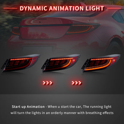 VLAND LED Taillights For 2022-2024 Toyota GR86 / Subaru BRZ 2nd Gen ZN8/ZD8